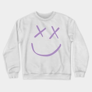 Louis Tomlinson Smiley Purple Crewneck Sweatshirt